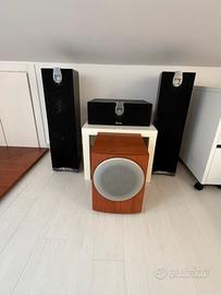 Casse infinity home teather 5.1 piu ampli yamaha
