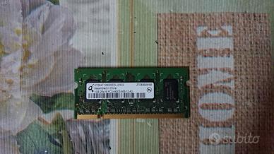 1 GB RAM PC portatile Qimonda hys64t128020edl-2.5