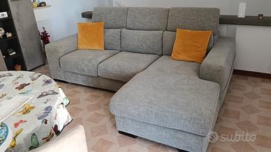 Divano letto 3 posti con penisola POLTRONESOFÀ