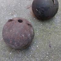 palle da cannone/granate Napoleoniche