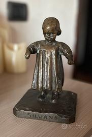 Bronzi Pellini “Silvana” e “Fiore”