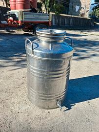 Fusto acciaioi inox 50 lt