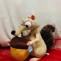Peluche jumbo Trudi - Scrat Era Glaciale 4