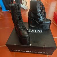 Stivali Killstar Crescent Boots