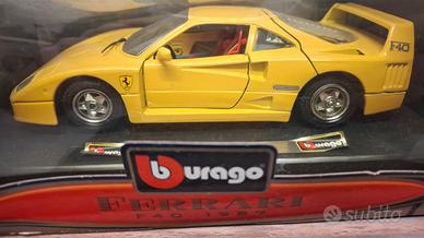 modelli  1:24-  Ferrari F40/Burago Formula1 641/2