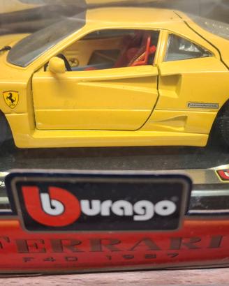 modelli  1:24-  Ferrari F40/Burago Formula1 641/2