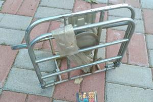 portapacchi posteriore cromato vespa 50 fabbri nos