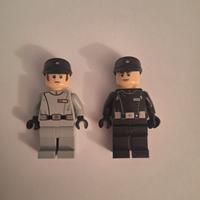 LEGO Star Wars - Set 2 Ufficiali Imperiali (Rari)