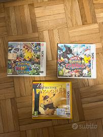 Lotto giochi Pokemon Nintendo 3DS ITA completi