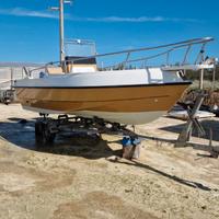 Barca open 6 metri con 40 CV 4 tempi mariner