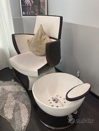 sedia podologica  spa per centro estetico