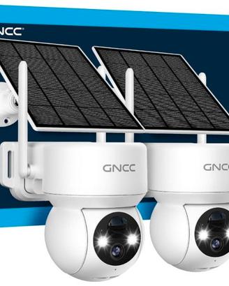 Telecamera Wi-Fi Esterno Senza Fili con Pannello S