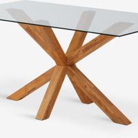 Tavolo da pranzo 90x160 cm vetro JYSK AGERBY