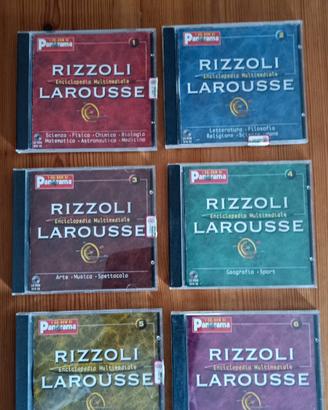  CD Enciclopedia multimediale Rizzoli Larousse 
