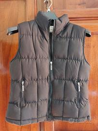 Piumino smanicato donna