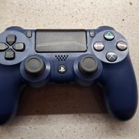 Joypad PS4 BLU con cavo