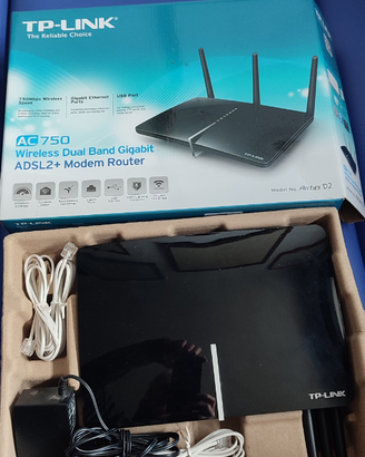 Router modem adsl TP link e Netgear
