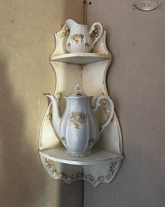 Mensola angolare Shabby Chic