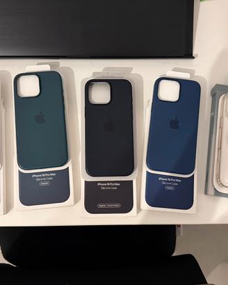 Cover originali Apple iPhone 16 Pro Max – 5 colori
