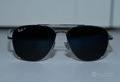 Occhiali da sole polarizzati ray ban Gunmetal/blu