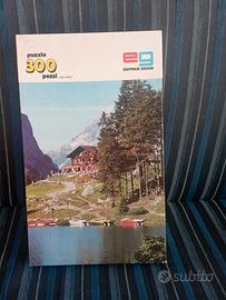 puzzle 300 pezzi Lago Alpino editrice giochi '80