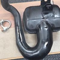 Marmitta bgm bbs per vespa px 200