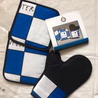 Presine e guanto per cucina Inter