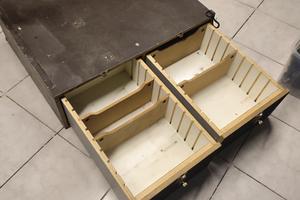 cassettiera allestimento da viaggio 