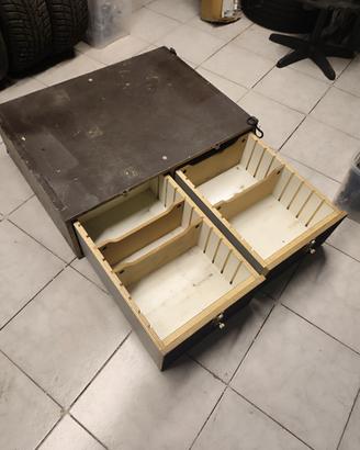 cassettiera allestimento da viaggio 