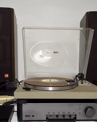 Hi-Fi Giradischi Amplificatore e Casse