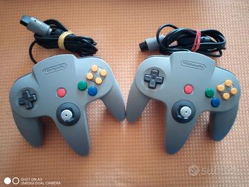 n.2 controller pad joystick gamepad originale n64 