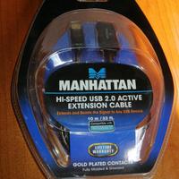 Manhattan 150248, 10 m, USB A, USB A, USB 2.0