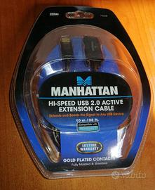 Manhattan 150248, 10 m, USB A, USB A, USB 2.0