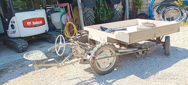 Motofalciatrice BCS con cassone 