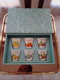 bicchierini liquorelli marca la porcellana bianca