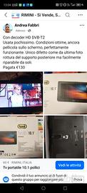 Tv portatile 10.1 pollici
