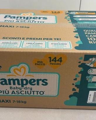 Pannolini Pampers baby dry taglia 4 maxi 7/18kg