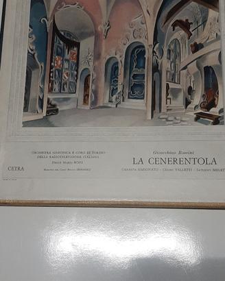 Cofanetto dischi LA CENERENTOLA DI GIACOMO ROSSINI