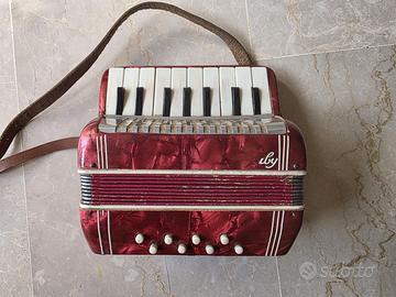 Fisarmonica giocattolo vintage anni 60