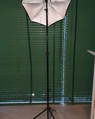 Kit Completo Stativo + Ombrello Riflettente