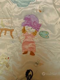 trapuntino per culla da bambina