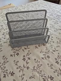 Porta documenti da ufficio in metallo