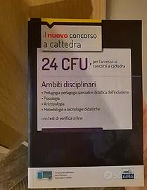 libro 24 CFU per l'accesso ai concorsi a cattedra