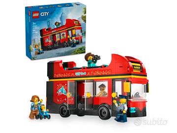LEGO City 60407 Autobus turistico rosso
