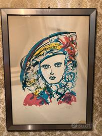 Litografia di Gianni Celati