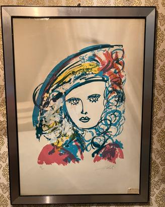 Litografia di Gianni Celati