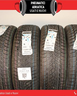 4 Gomme NUOVE 215 60 R 17 Fulda SPED GRATIS