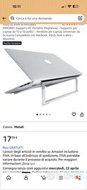 Supporto pc da scrivania