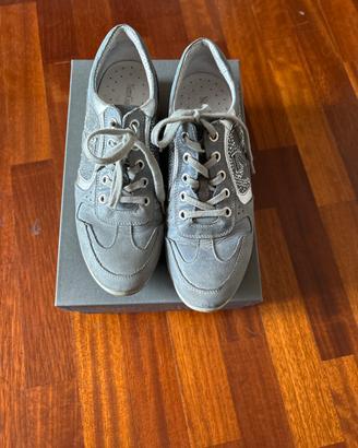 Scarpe sneakers donna nero giardini
