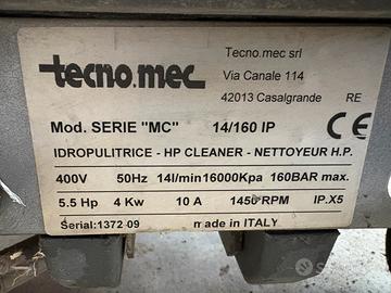 Idropulitrice trifase